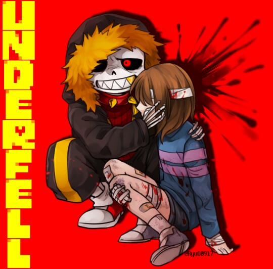 underfell漫画,flowerfell漫画 underfell