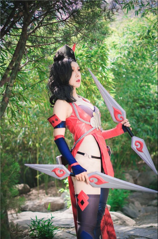 王者cosplay阿珂,王者荣耀伽罗cos 〔仙子味〕王者荣耀 阿珂cos