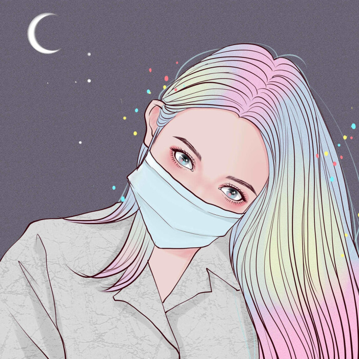 手绘头像 插画头像 绘画头像 动漫头像 卡通头像 漫画头像