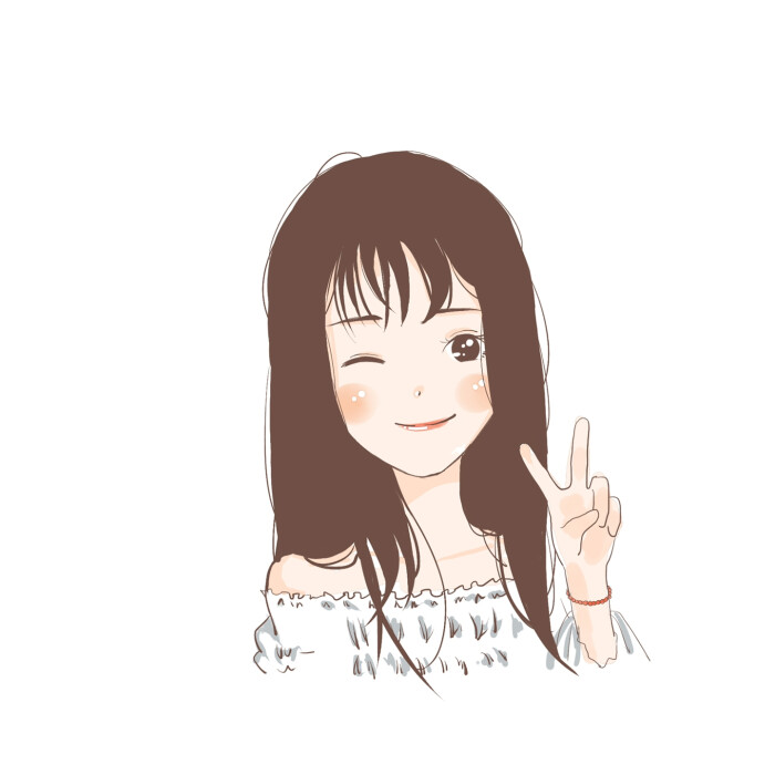 手绘头像 插画头像 绘画头像 动漫头像 卡通头像 漫画头像