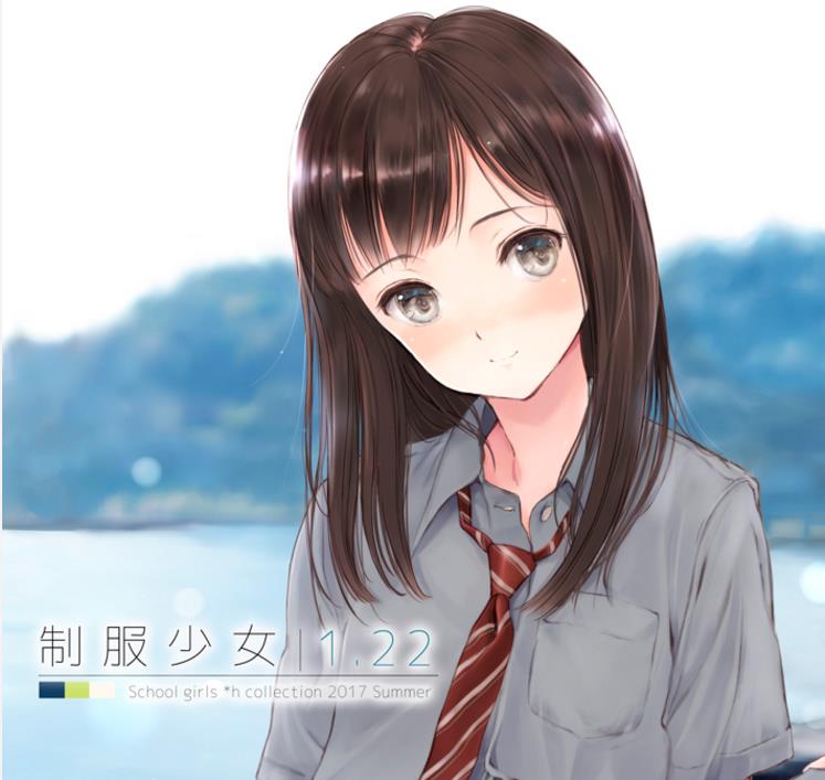 二次元 少女 校服 校园风 p站