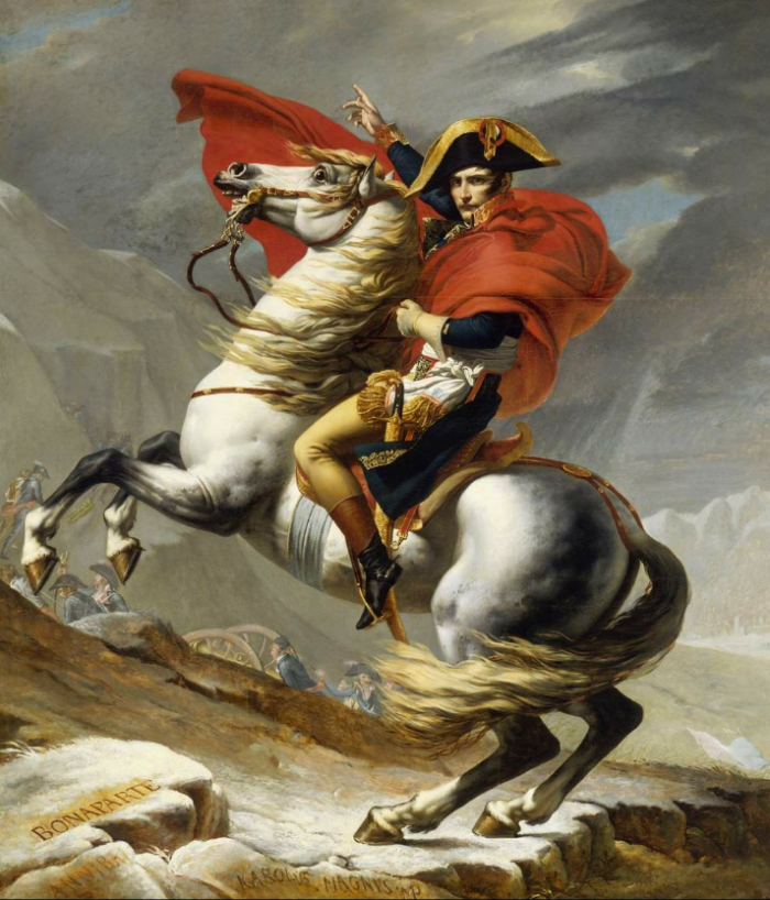 拿破仑战争油画高清图片