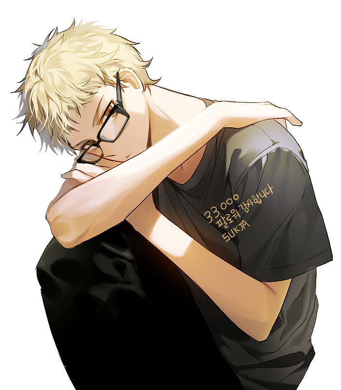 插画 排球少年〔ハイキュー!〕:月岛萤 画师:sukja