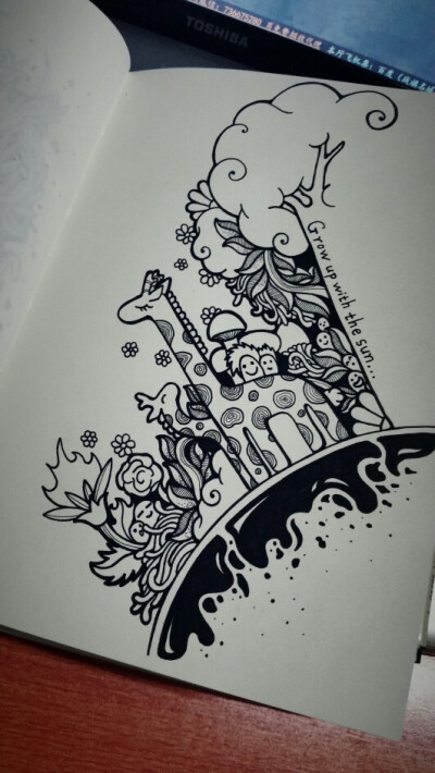 黑白画