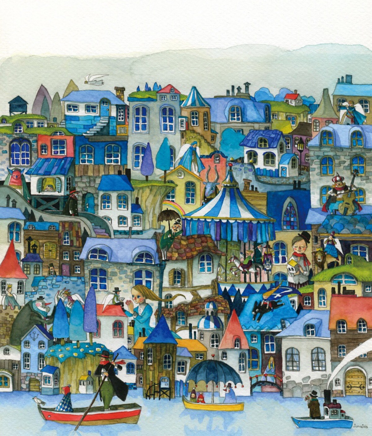 は蛋|日本插画师junaida