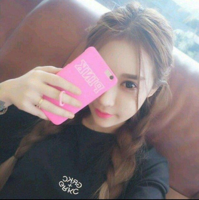 女生头像挡脸个性小仙女