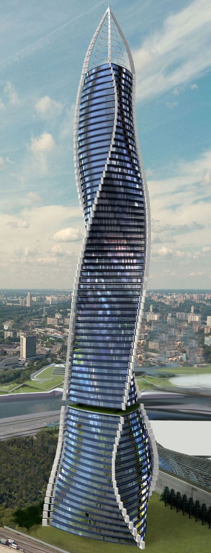 异型超高层办公楼建筑设计
