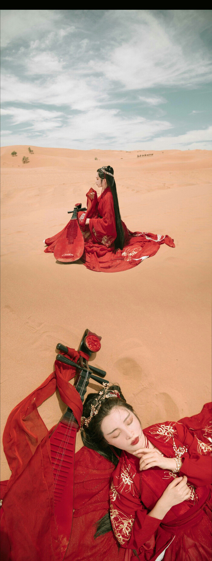 汉服~王者-模特是南叔cf手游视频飞行棋司南图片