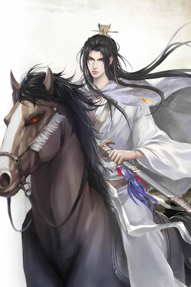 犹如天神一般降临.