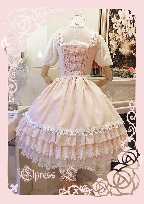【elpress l】2017春 紫阳散华 lolita jsk 洋装截团制作中