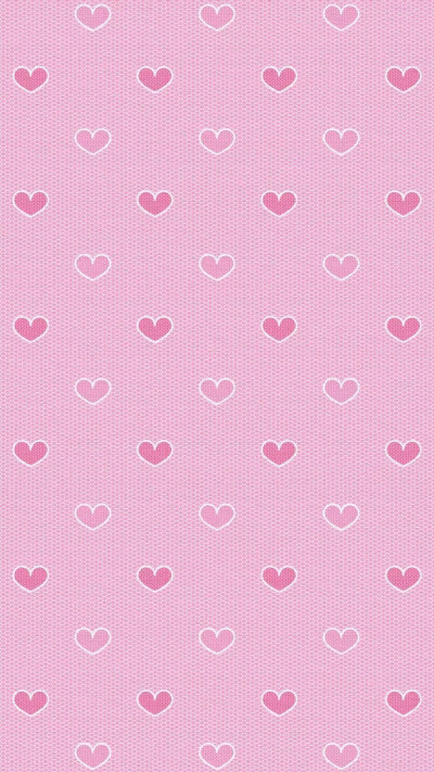 粉色爱心手机壁纸图片