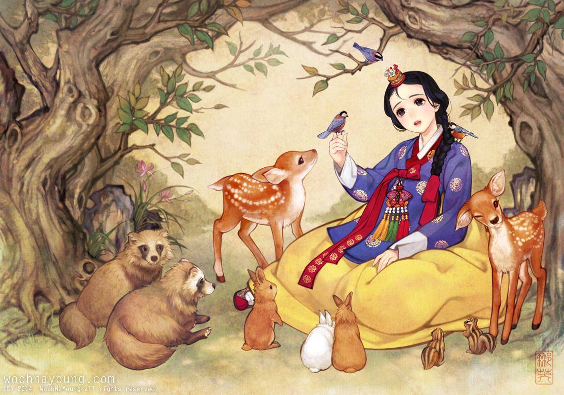 韩国插画师nayoung wooh作品分享