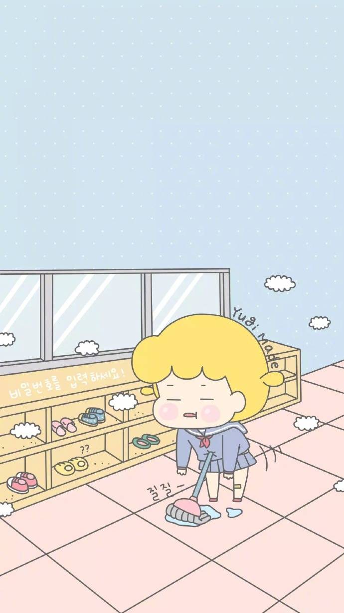 卡通 可爱 背景图片 手机壁纸