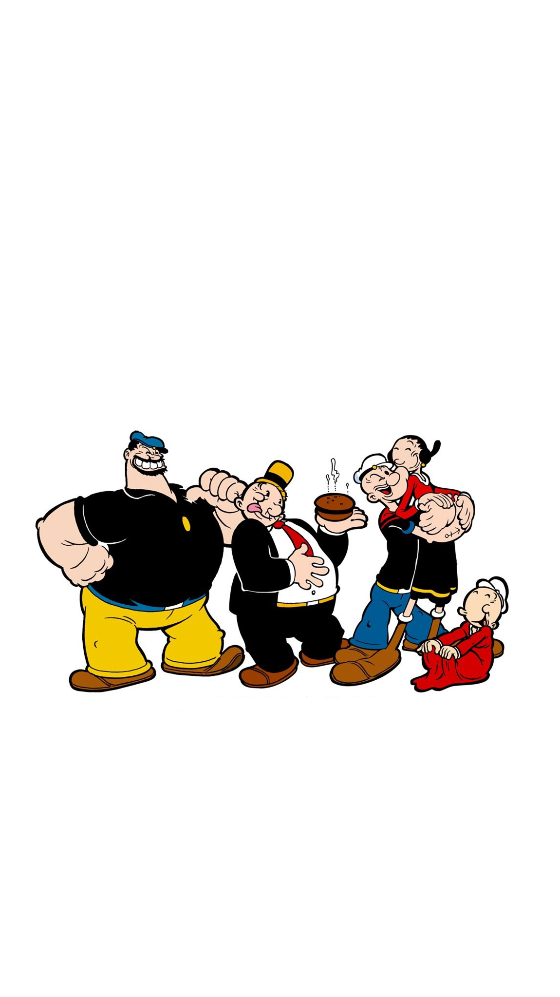 iphone 壁纸 大力水手 popeye