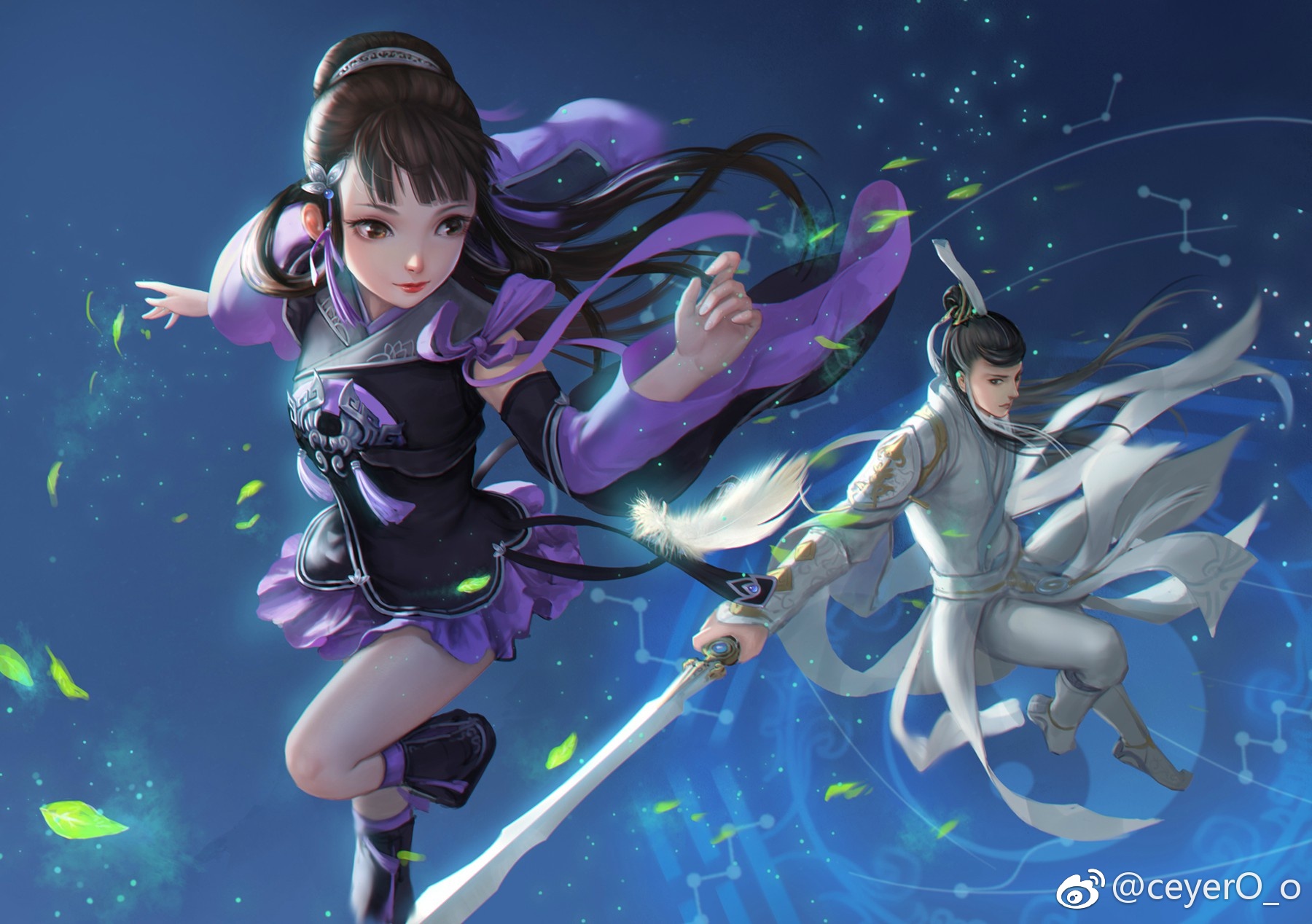 剑网三 万花纯阳 by ceyero_o - 堆糖,美图壁纸兴趣