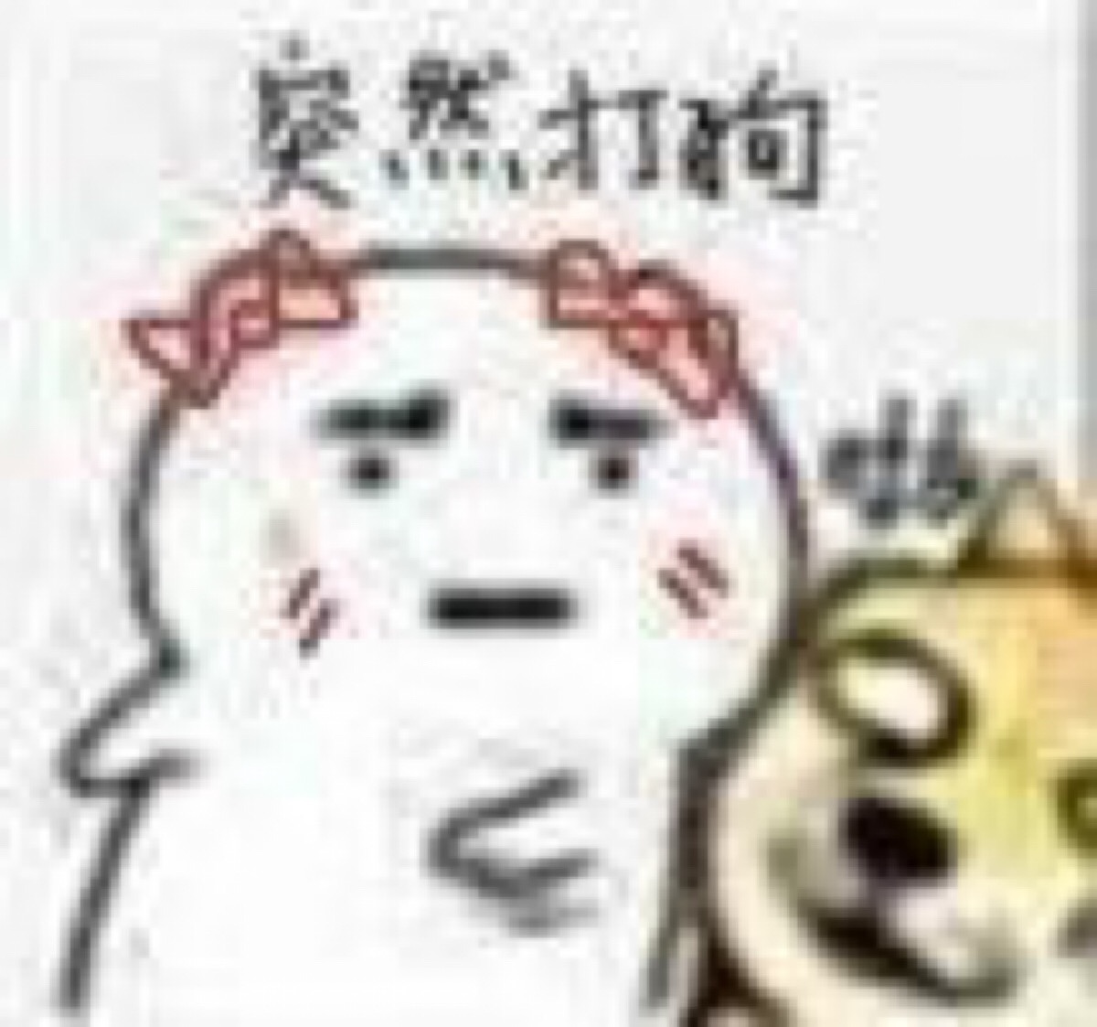 突然打狗