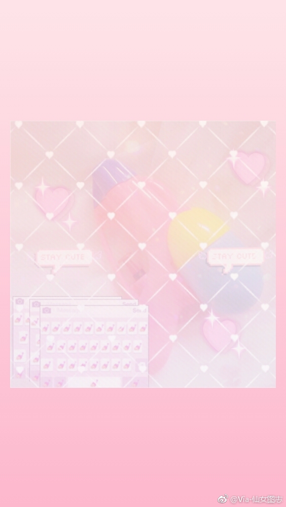 上传|壁纸|粉色|wallpaper|少女|少女心|bulingbuling|@via-仙女图志