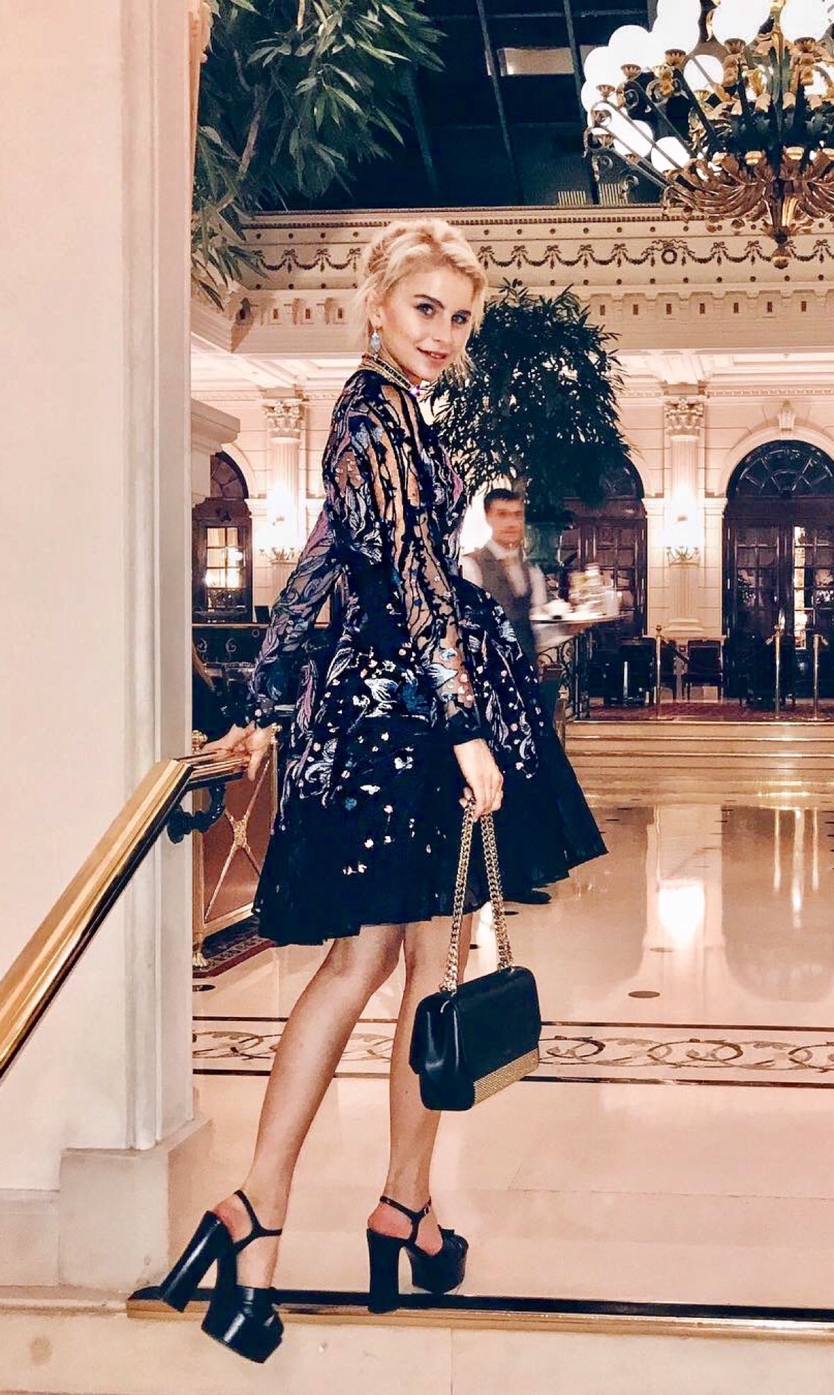 西班牙时尚博主caroline daur 街拍 时尚搭配 欧美风