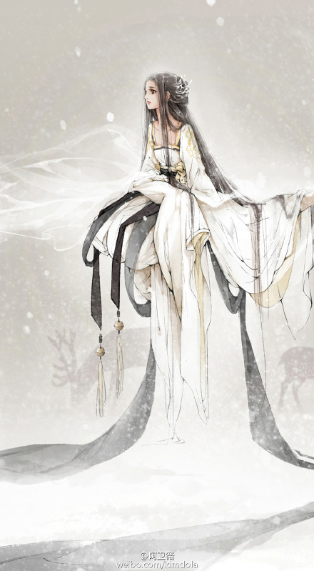 古风美人 古风封面底图