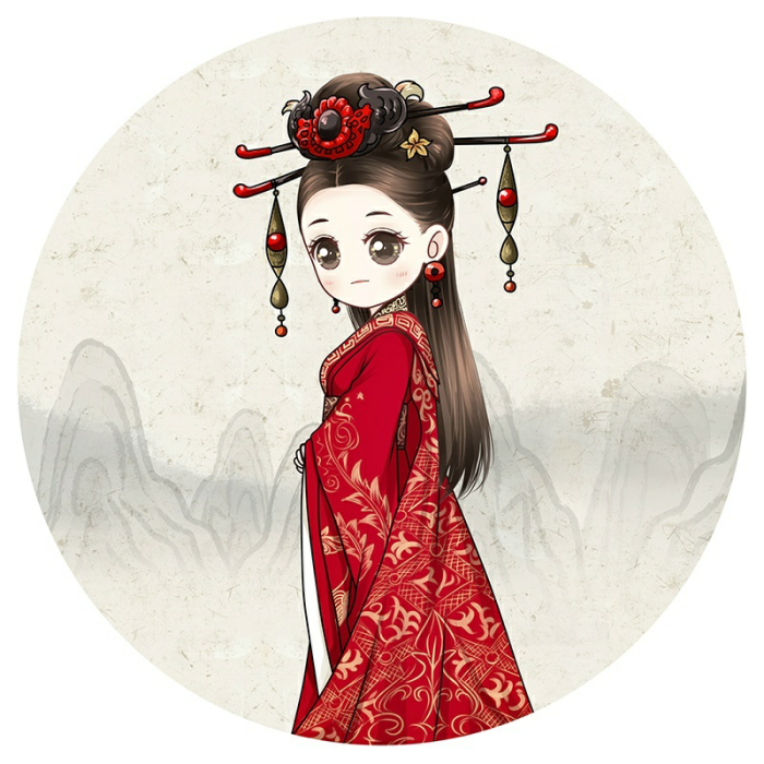 迪丽热巴q版