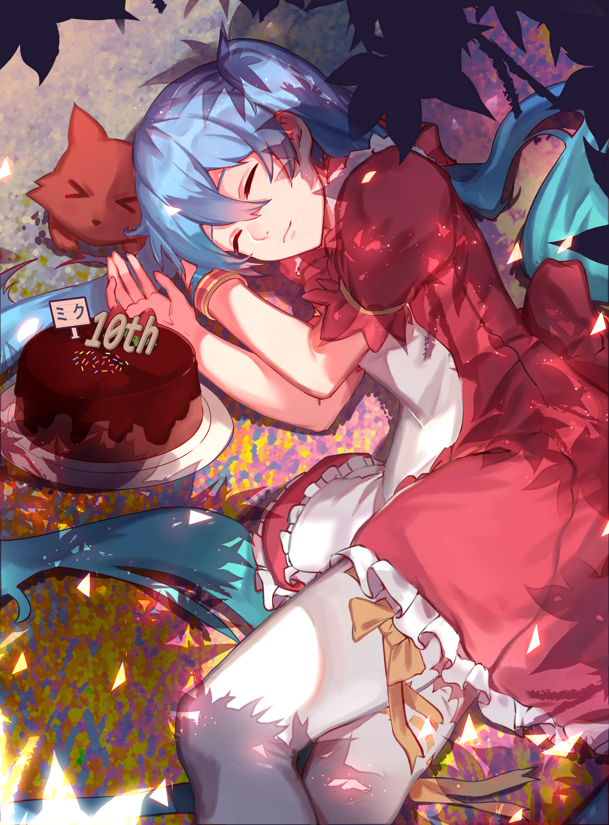 初音未来 绘师:sora 本作品pixiv id=64616527