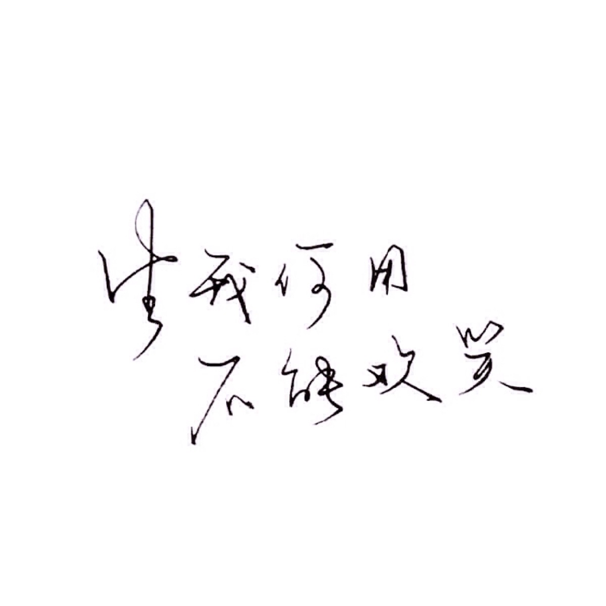 手写 文字 白底 极简 by:可爱雯. 喜欢就收集我好更新?图片