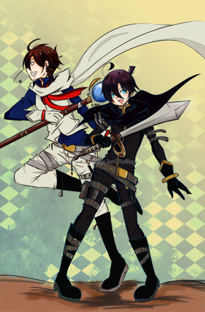 redregret 新一剑士&快斗魔法师