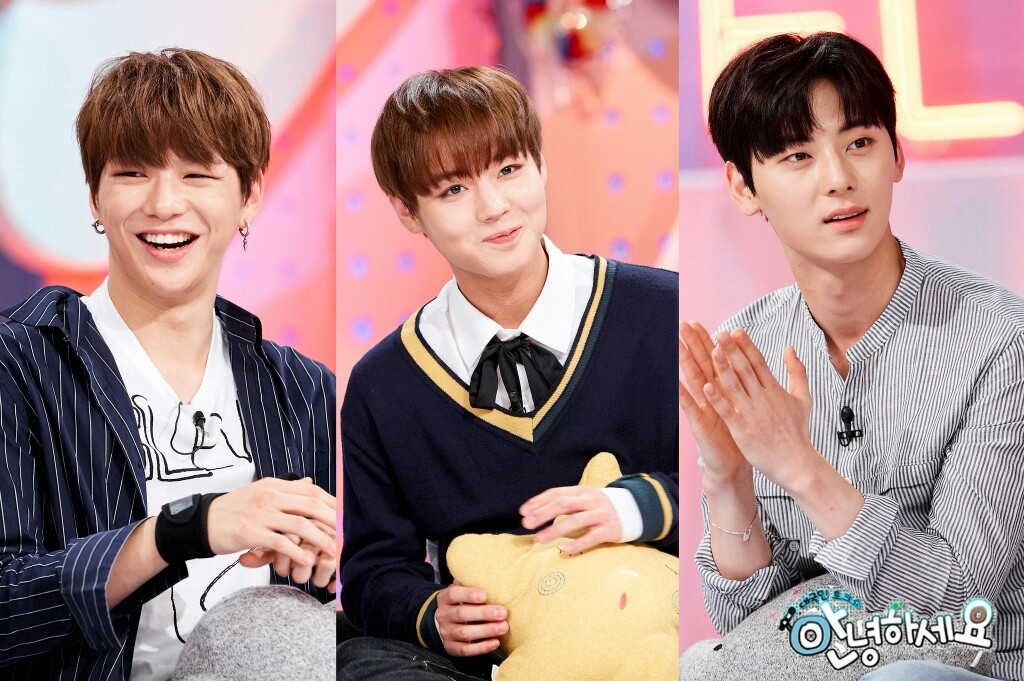 wanna one 姜丹尼尔 170901 综艺你好官推更新