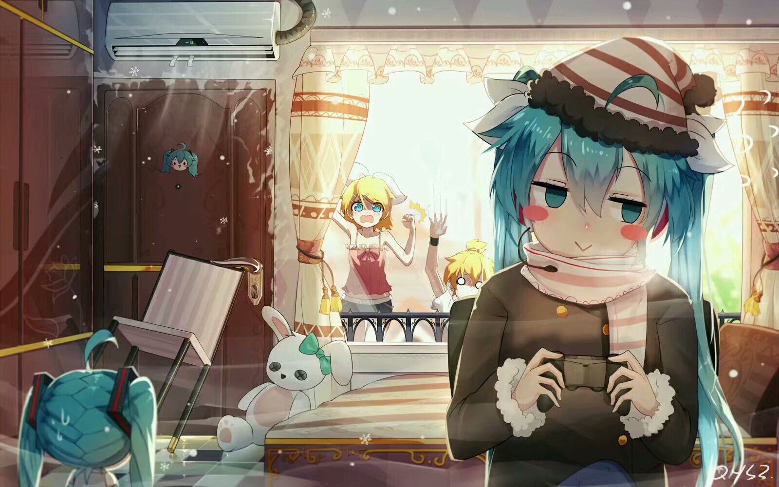 miku公主高清壁纸美图v家