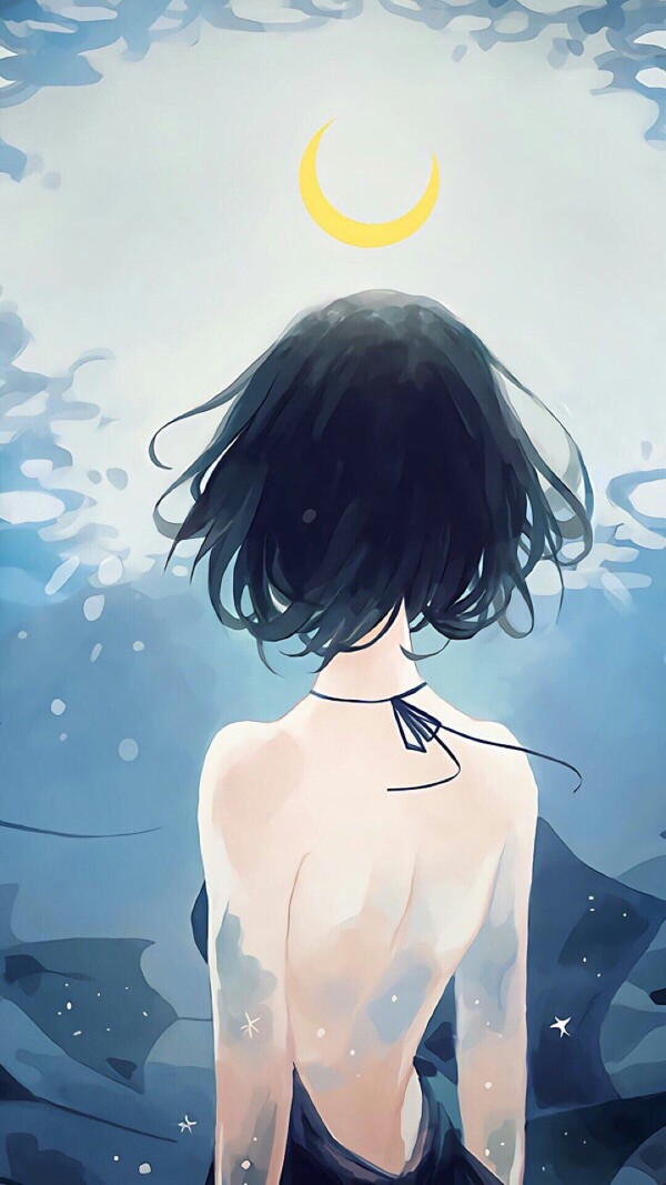 背影女 