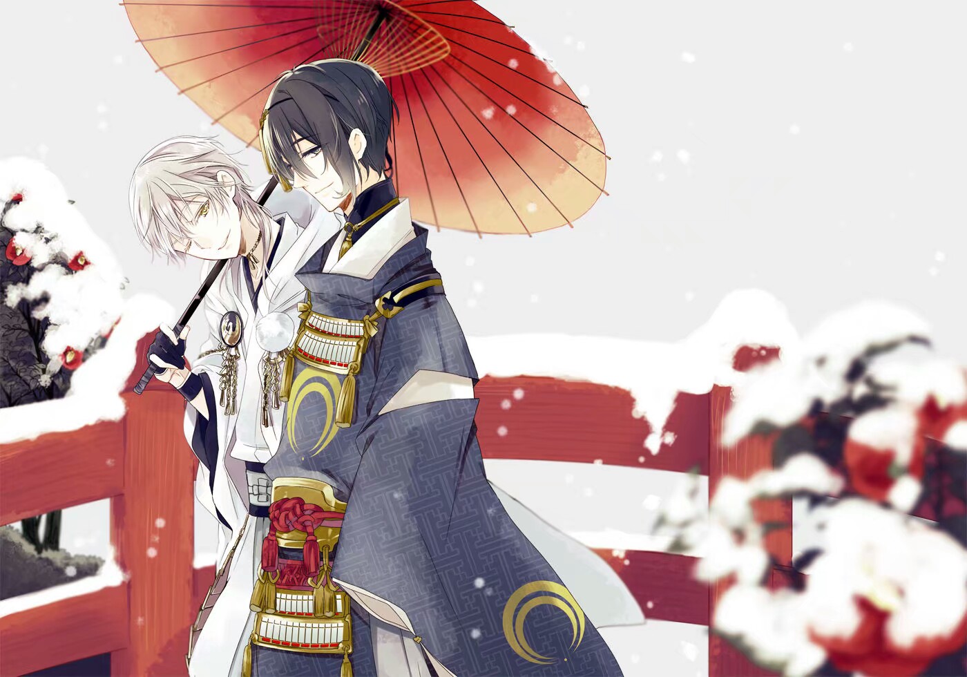 刀剑乱舞 鹤丸国永 三日月宗近