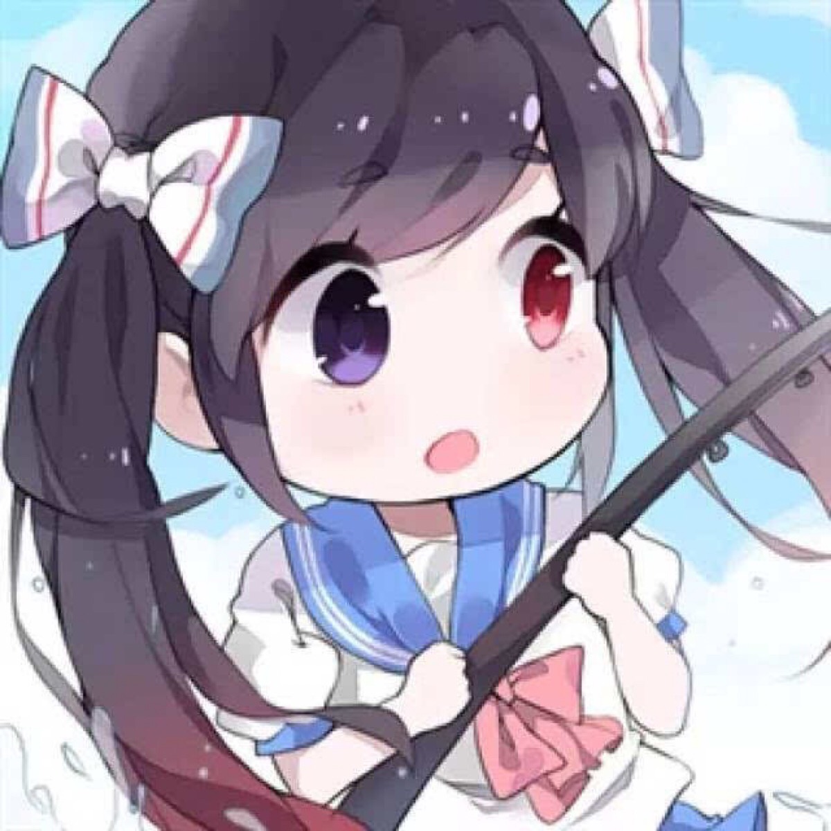 可爱萌妹子少女 壁纸 头像 背景