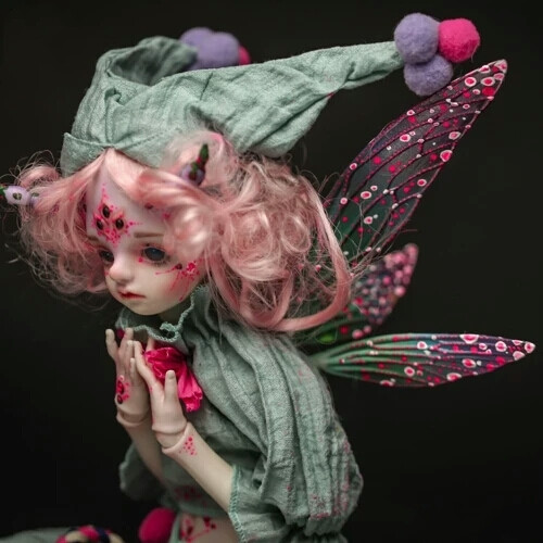 bjd 精灵 娃娃