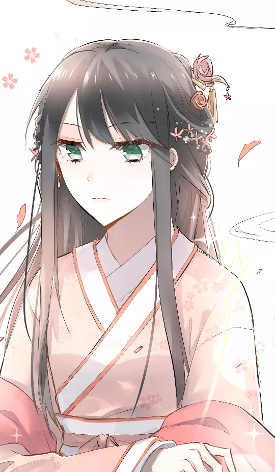 《当校霸爱上学霸》kk漫画 向小满 可爱 少女心 壁纸 汉服