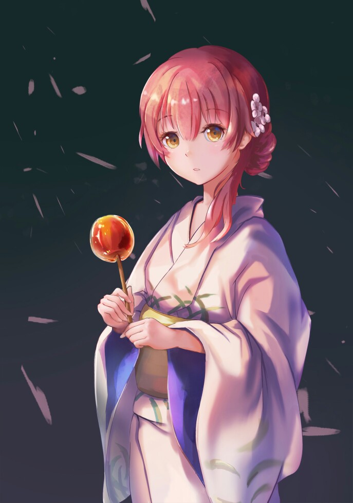 bidiou 西宫硝子——《声之形》动漫/二次元/原创/同人画/插画/手绘