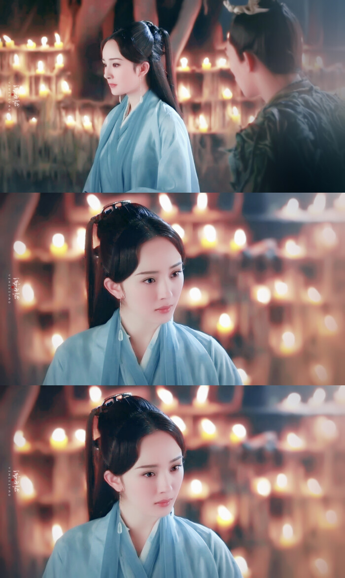 杨幂《三生三世十里桃花》【白浅】九尾白狐青丘帝姬,战神墨渊之徒,位