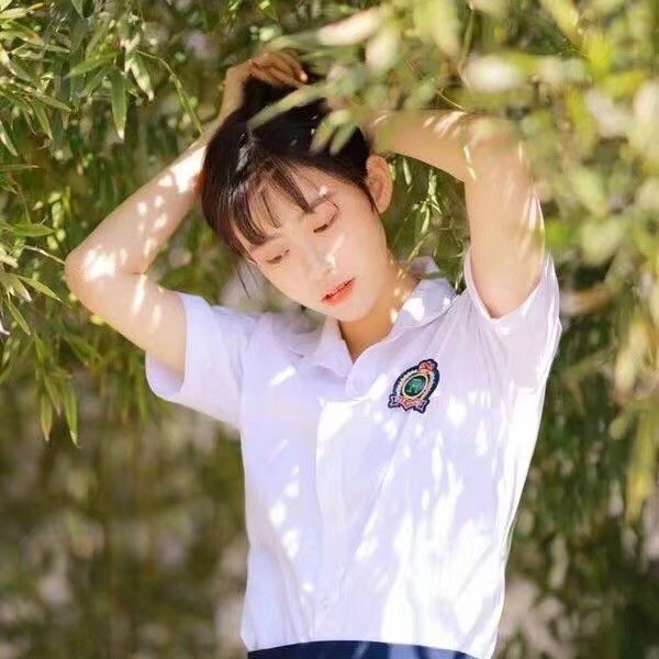 女生头像网红校园青春清纯