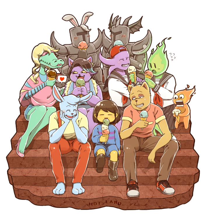 undertale——hot land的朋友们