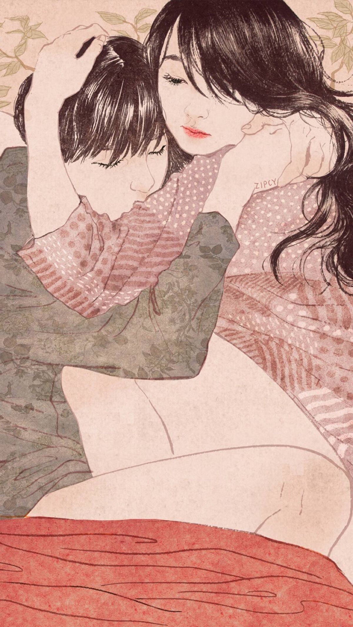 韩国插画师 ins:zipcy