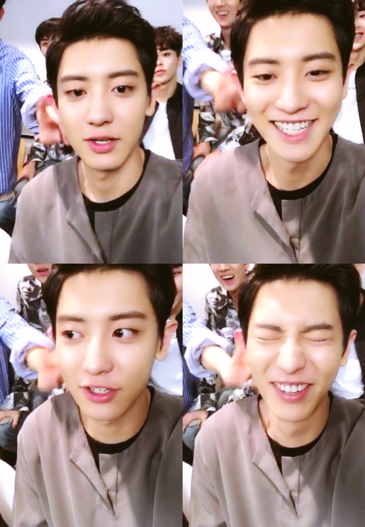 exo 朴灿烈 chanyeol 《面向中国爱丽的特别直播》