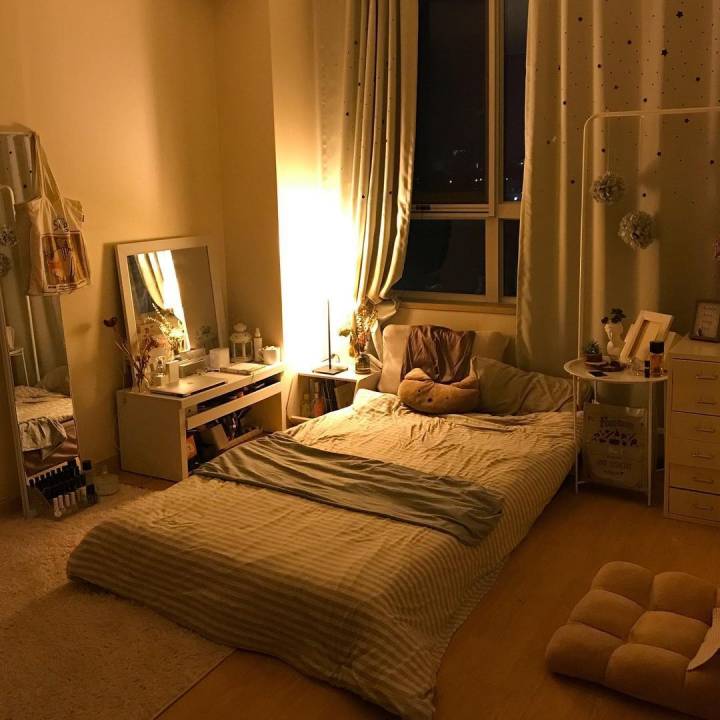 小房间的小装饰所带来的幸福感会更大