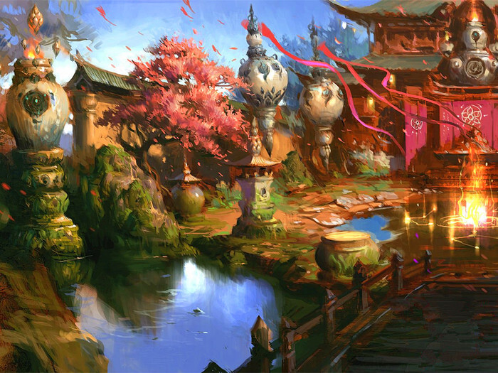 古风场景,古风建筑