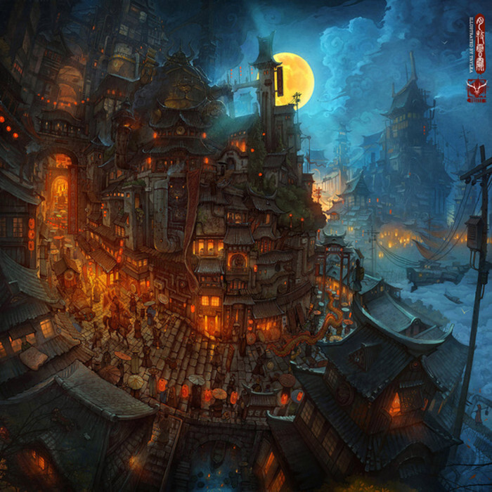 古风场景,古风建筑