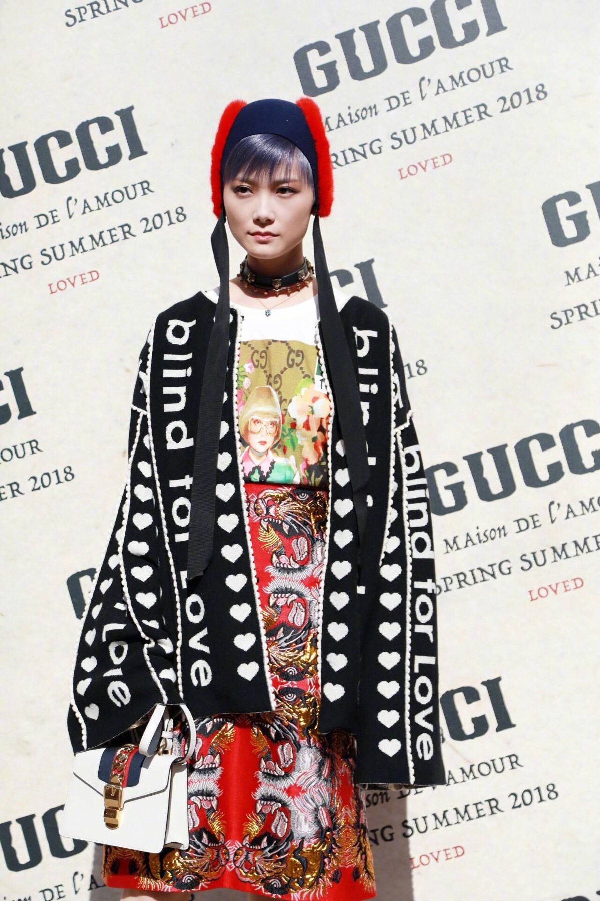 gucci 2018春夏时装秀 李宇春