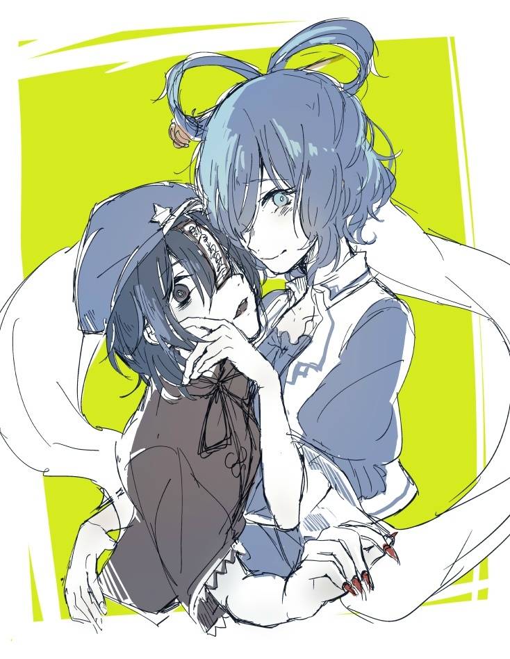 百合 南北组 乐正绫 洛天依