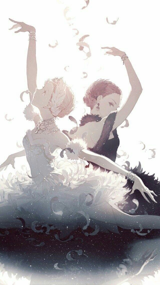 芭蕾舞 白天鹅 黑天鹅 高清文艺唯美少女壁纸