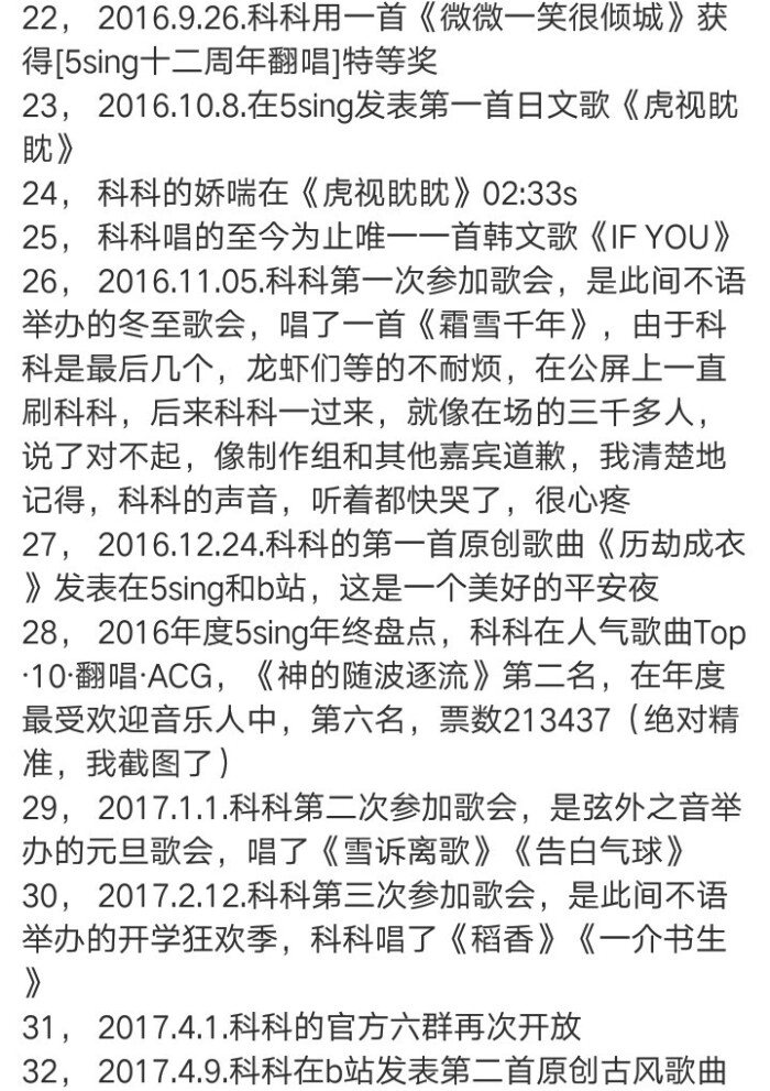 关于张威科的一百条