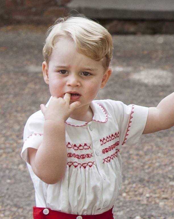 乔治王子 小时候图片