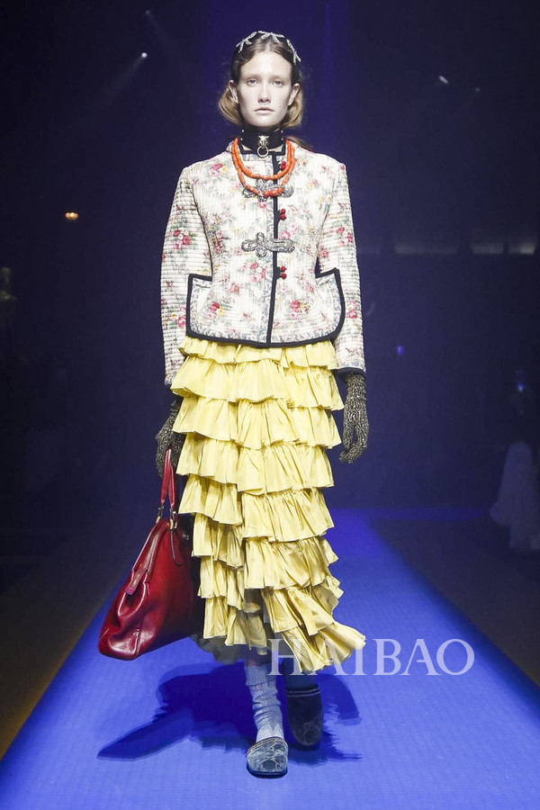 gucci2018春夏女装,gucci2018春夏 2018春夏米兰时装周:古驰 (gucci) 女装秀