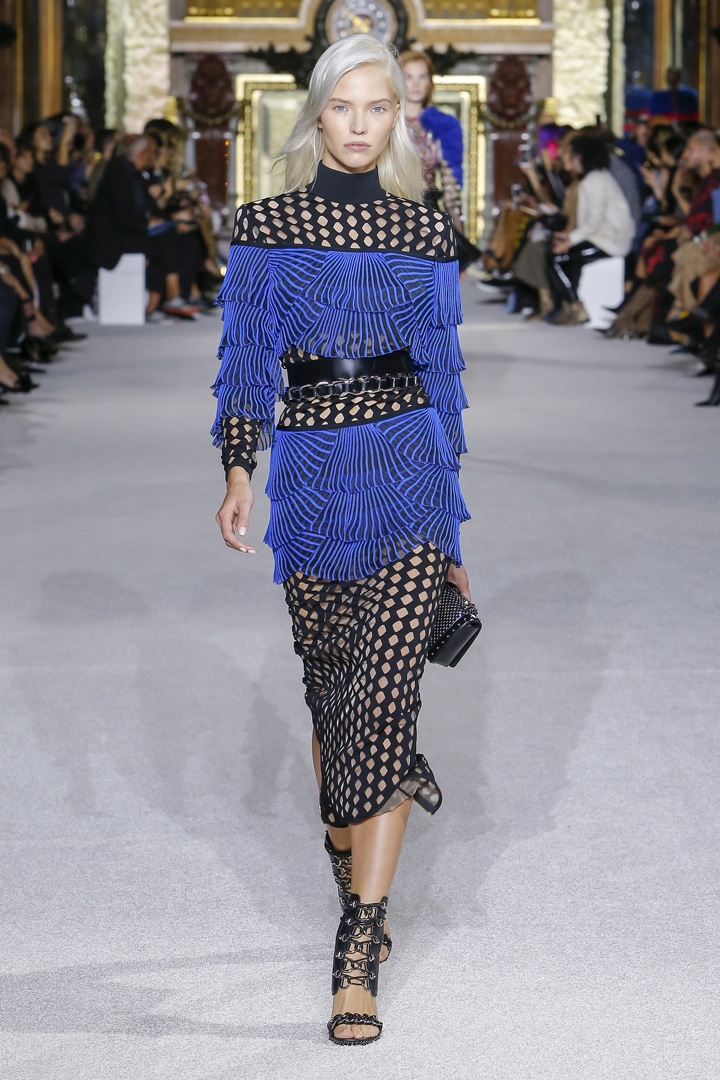 法国时尚品牌 balmain 2018 春夏高级成衣 本季系列以
